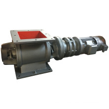 Válvula de bloqueo giratorio de minería grande y resistente a abrasivo para manejar un clinker de cemento